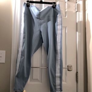 Fabletics baby blue powerhold leggings